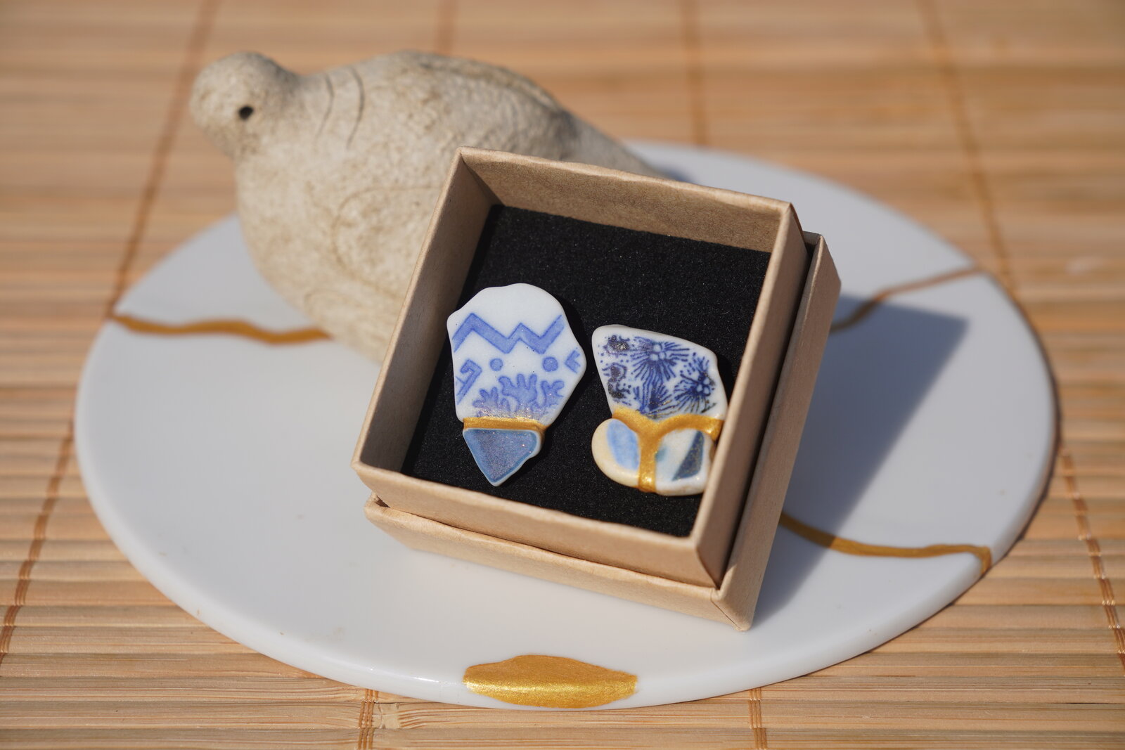 Kintsugi earring
