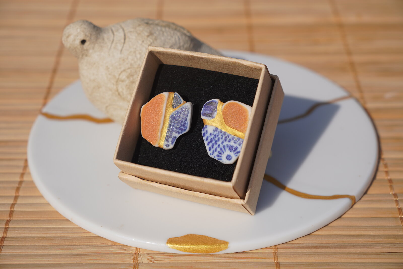 Kintsugi earring