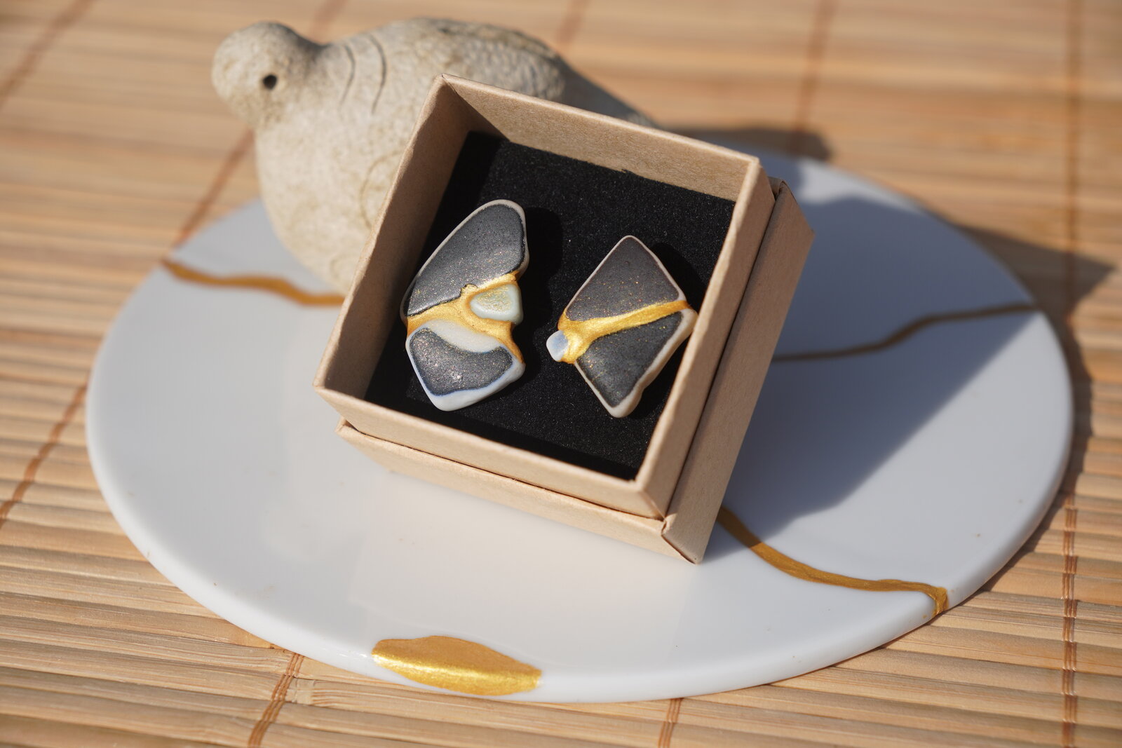 Kintsugi earring