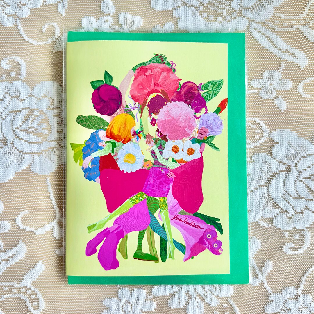 Flower Greeting Card