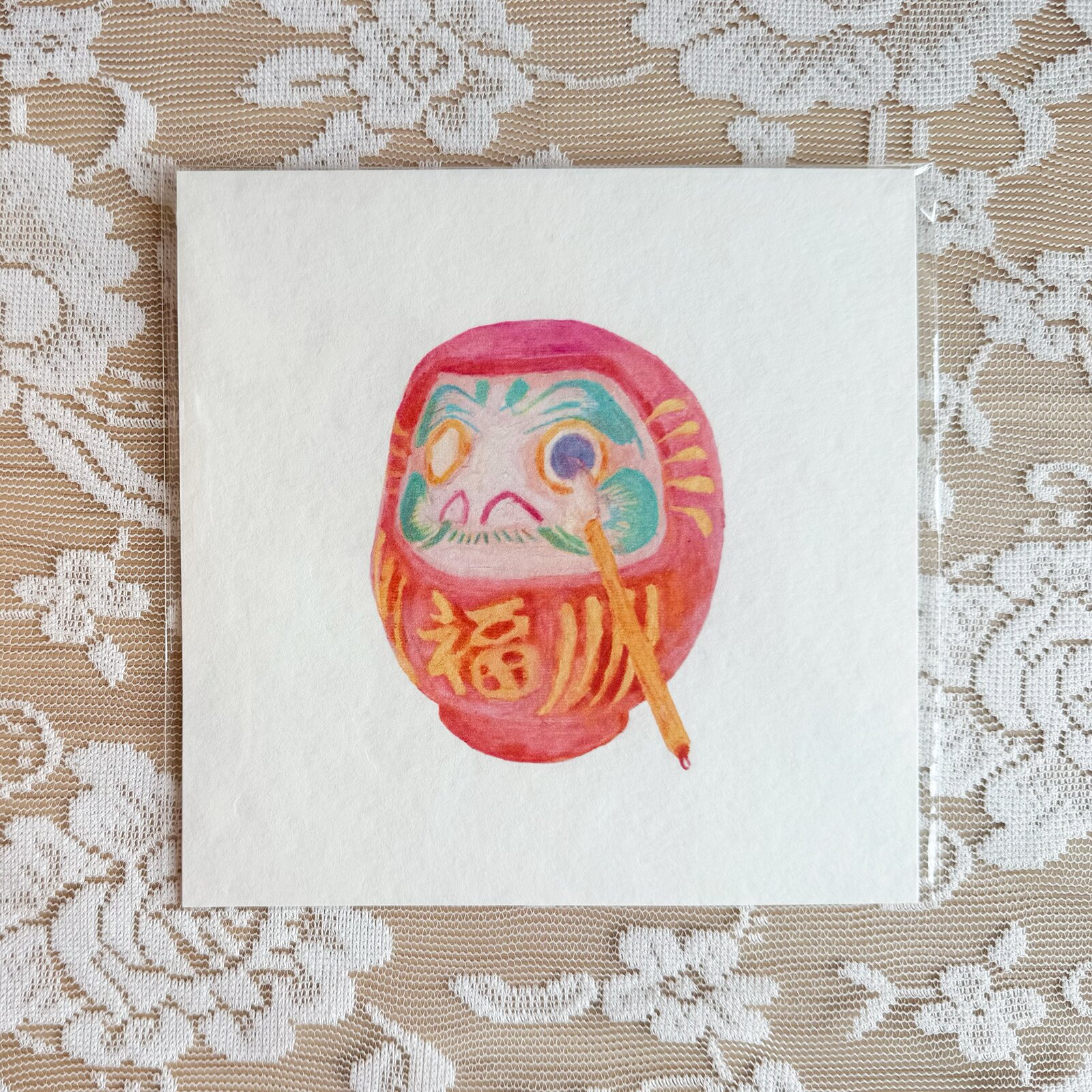 Daruma A5 print