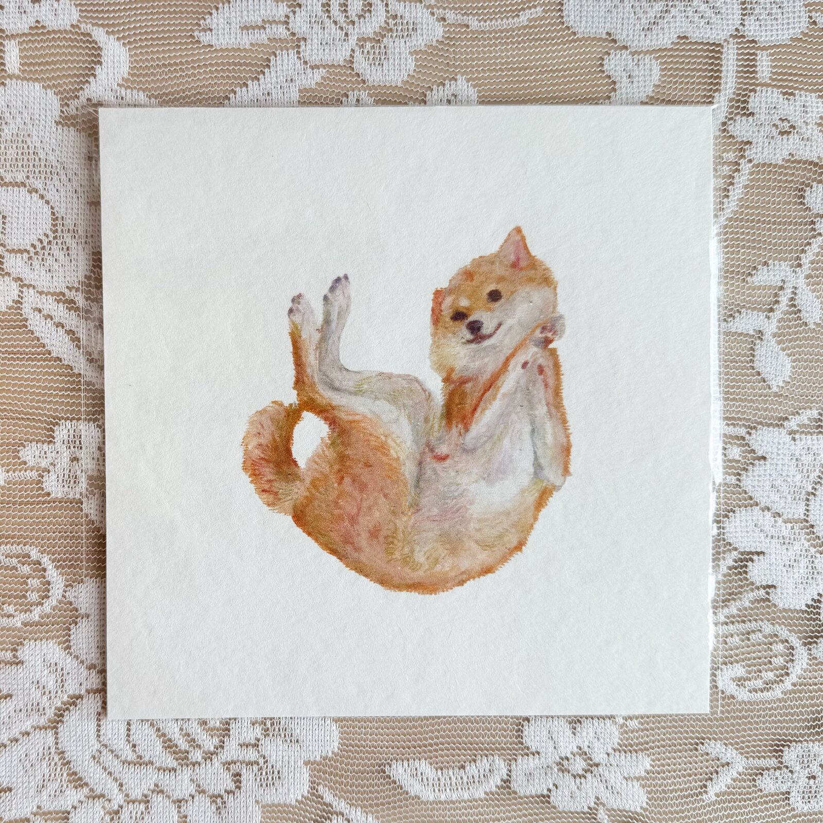 Shiba A5 print