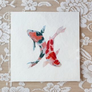 Koi Fish A5 print