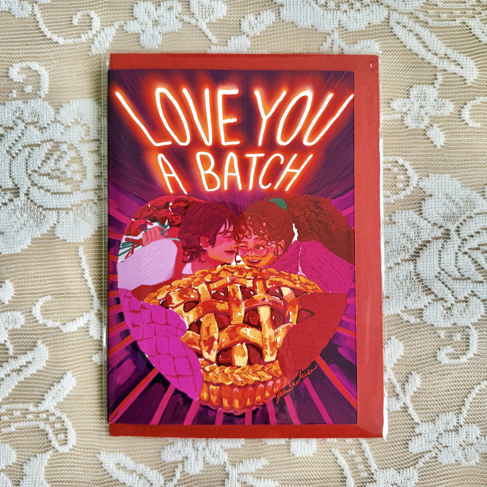 Love You a Batch Greeting Card
