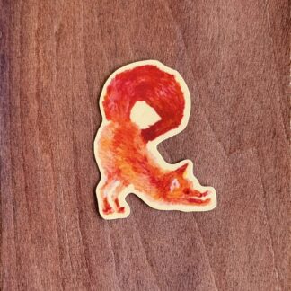 Jalphabet sticker R